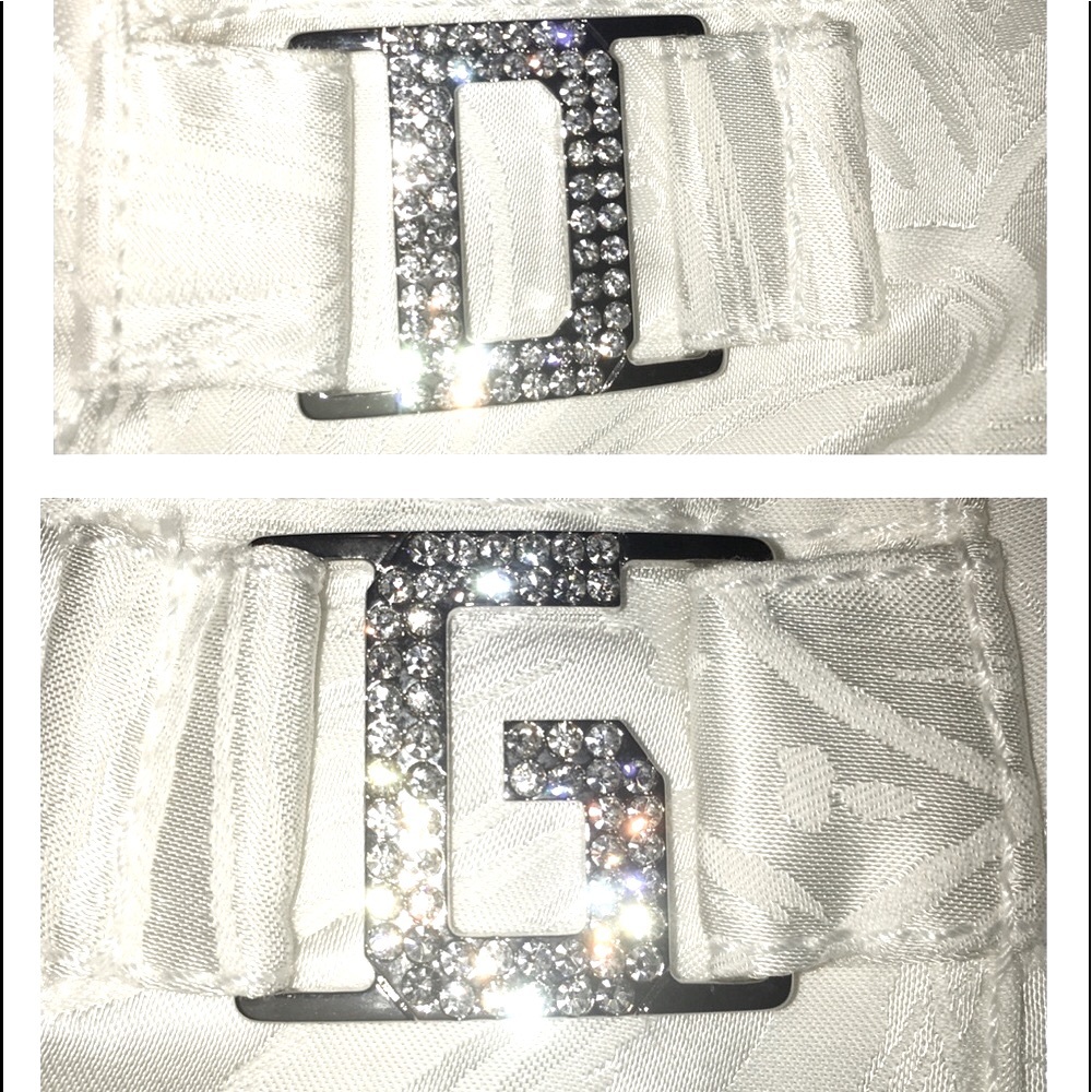 BNWT DOLCE & GABBANA Pants Rhinestone D & G Logo on back. Retail $825 from Saks-